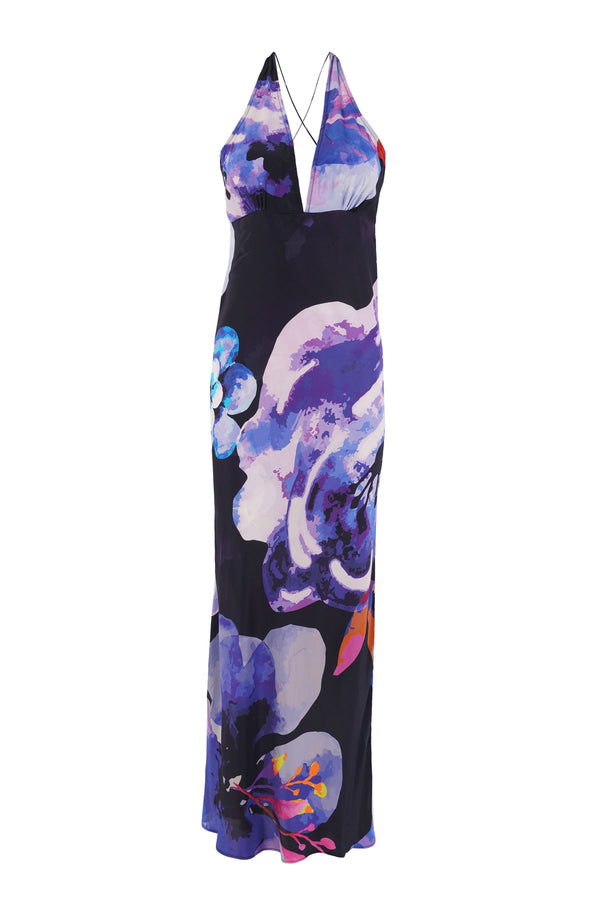 Connie Long Dress Mystic