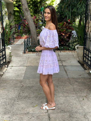 Mini Skirt Alma by Queen Moda from Marina St Barth