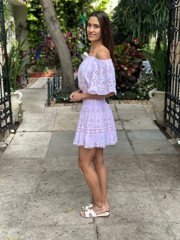 Mini Skirt Alma by Queen Moda from Marina St Barth