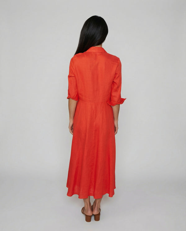 Shirt Dress Midi Antibes by Marina St Barth from Marina St Barth