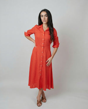Shirt Dress Midi Antibes by Marina St Barth from Marina St Barth