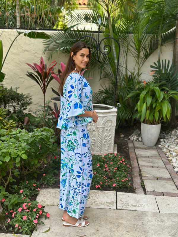 Bolero El Scollo Linen Top by Marina St Barth from Marina St Barth