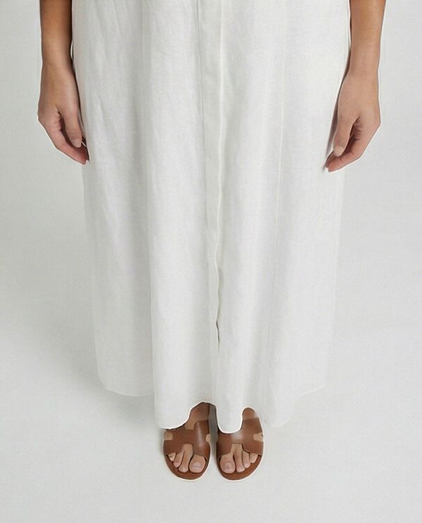 Shirt Dress Long Linen Solid by Marina St Barth from Marina St Barth