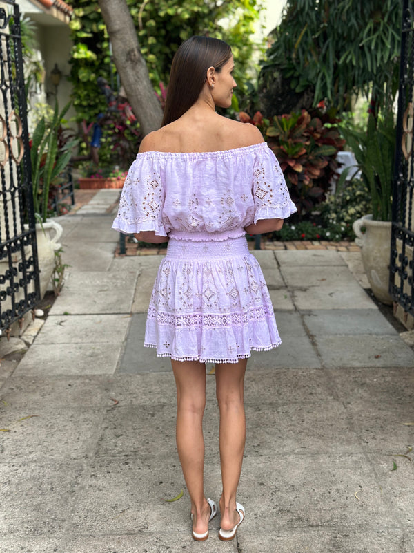 Mini Skirt Alma by Queen Moda from Marina St Barth