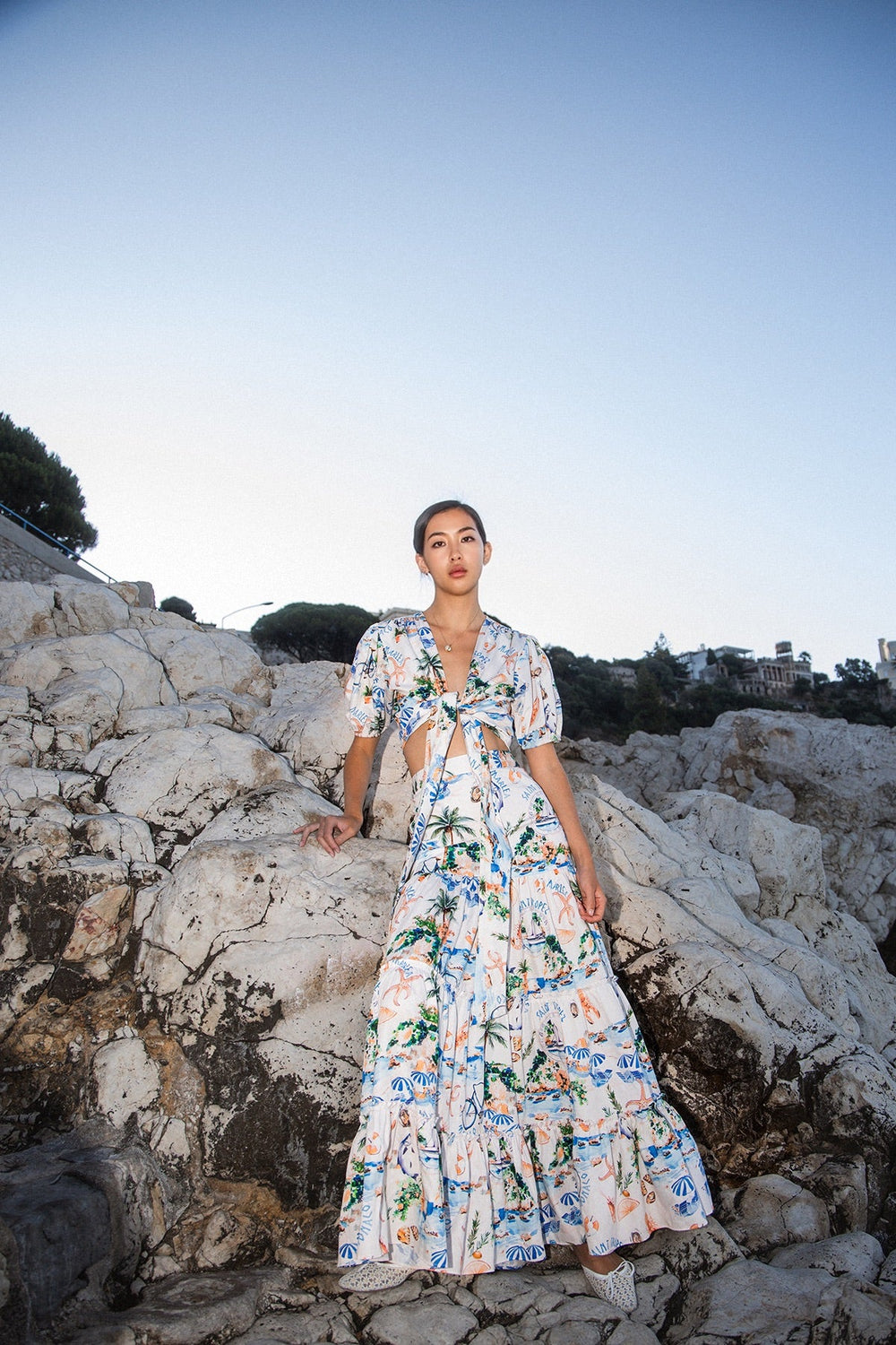 Alisa Skirt French Riviera by Marlea from Marina St Barth