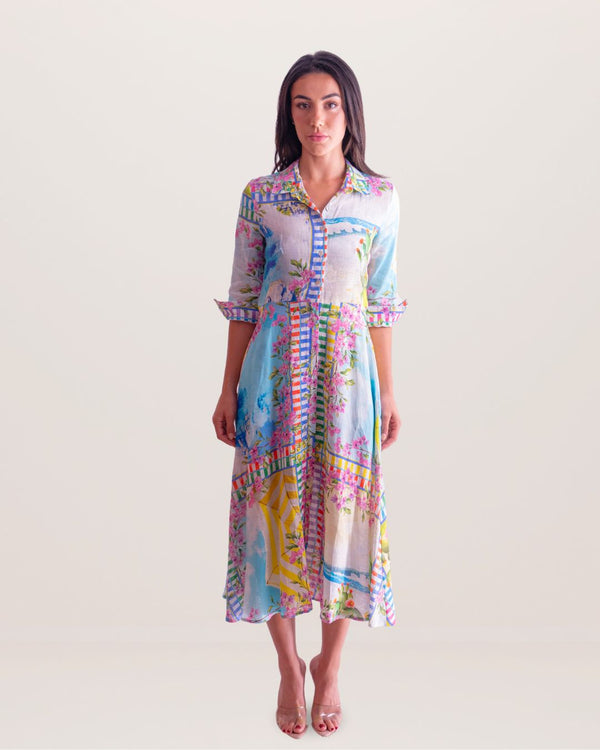 Shirt Dress midi Antibes by Marina St Barth from Marina St Barth