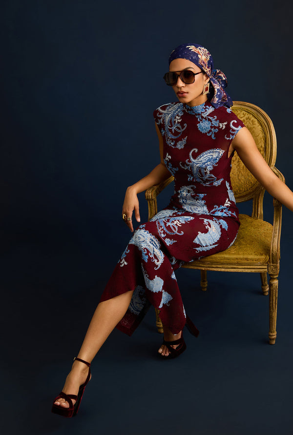 Hemant & Nandita Hiba Long Dress by Hemant & Nandita from Marina St Barth