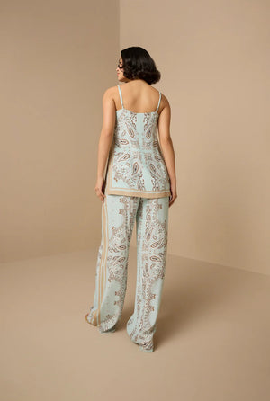 Hemant & Nandita Navi High Slit Top by Hemant & Nandita from Marina St Barth