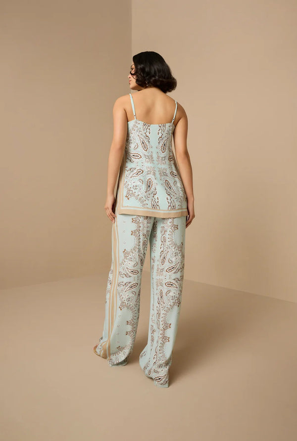 Hemant & Nandita Navi High Slit Top by Hemant & Nandita from Marina St Barth