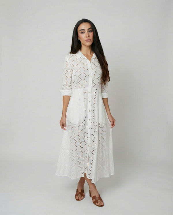 Shirt Dress Midi Antibes by Marina St Barth from Marina St Barth