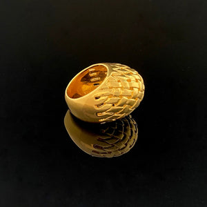 Tay Basketweave Bomb Ring by Tay from Marina St Barth