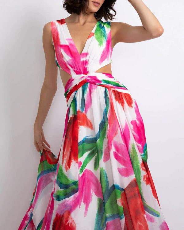 PatBo Allegro Cut Out Maxi Dress by PatBo from Marina St Barth