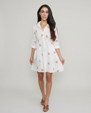 Shirt Dress Mini Linen Finta by Marina St Barth from Marina St Barth