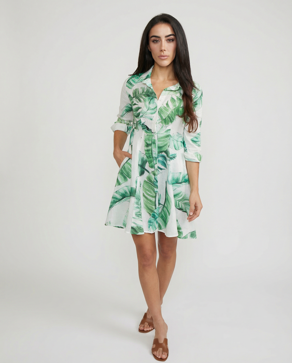 Shirt Dress Mini Linen Finta by Marina St Barth from Marina St Barth