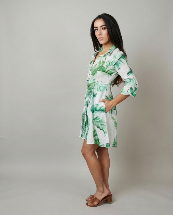 Shirt Dress Mini Linen Finta by Marina St Barth from Marina St Barth