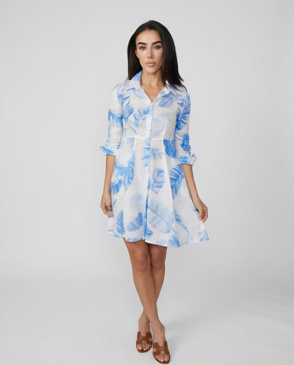 Shirt Dress Mini Linen Finta by Marina St Barth from Marina St Barth