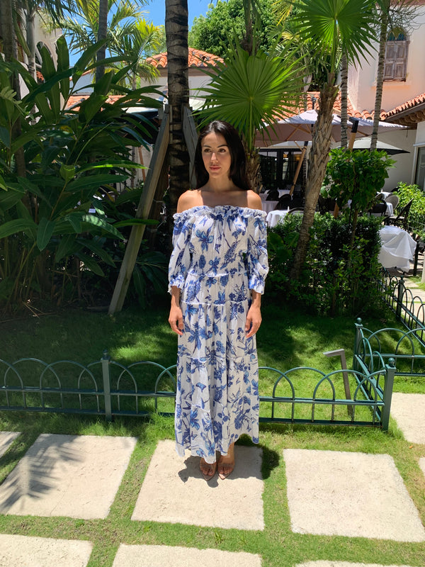 Positano Zoe Long Dress by Luisa Positano from Marina St Barth