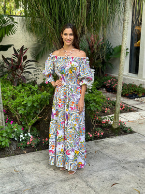 Positano Zoe Long Dress by Luisa Positano from Marina St Barth