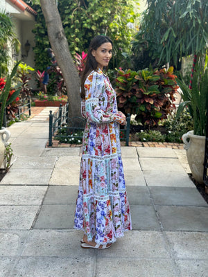 Couture Dress Epoque by Positano Couture from Marina St Barth