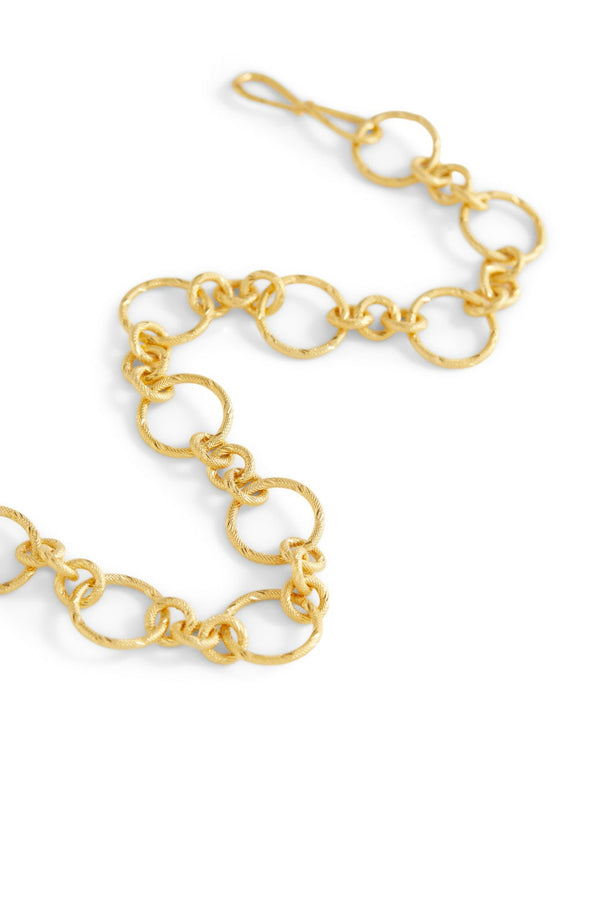 Sylvia Saturn Gold Necklace
