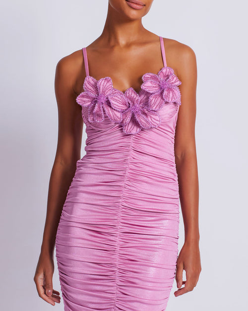 PatBo Metallic Jersey Midi Dress by PatBo from Marina St Barth