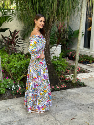 Positano Zoe Long Dress by Luisa Positano from Marina St Barth