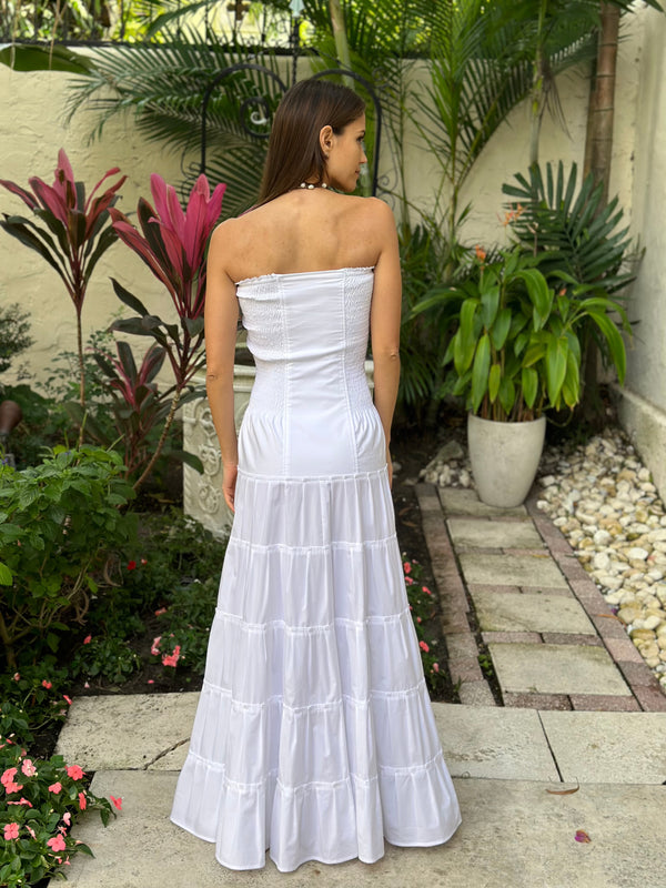 Blanca High Low Dress Cotton by Marina St Barth from Marina St Barth