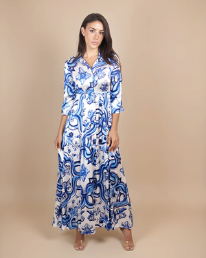 Shirt Dress Silk New