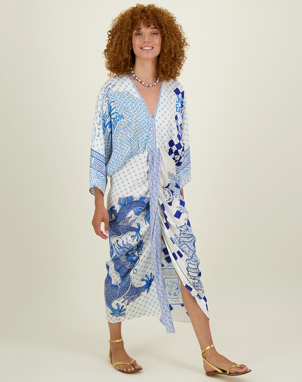 Me369 Sophia Amalfi Kimono Dress by Me 369 from Marina St Barth