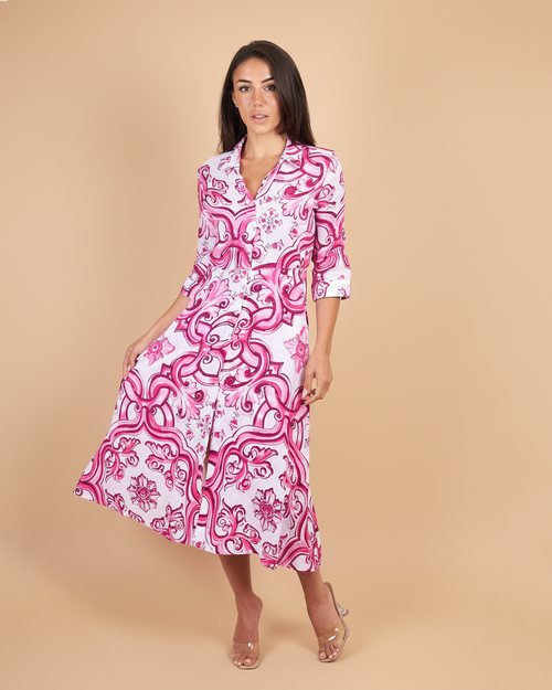 Shirt Dress Midi Antibes by Marina St Barth from Marina St Barth