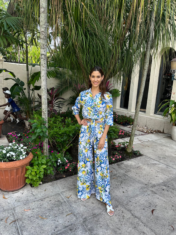 Positano Tania Linen Shirt by Luisa Positano from Marina St Barth