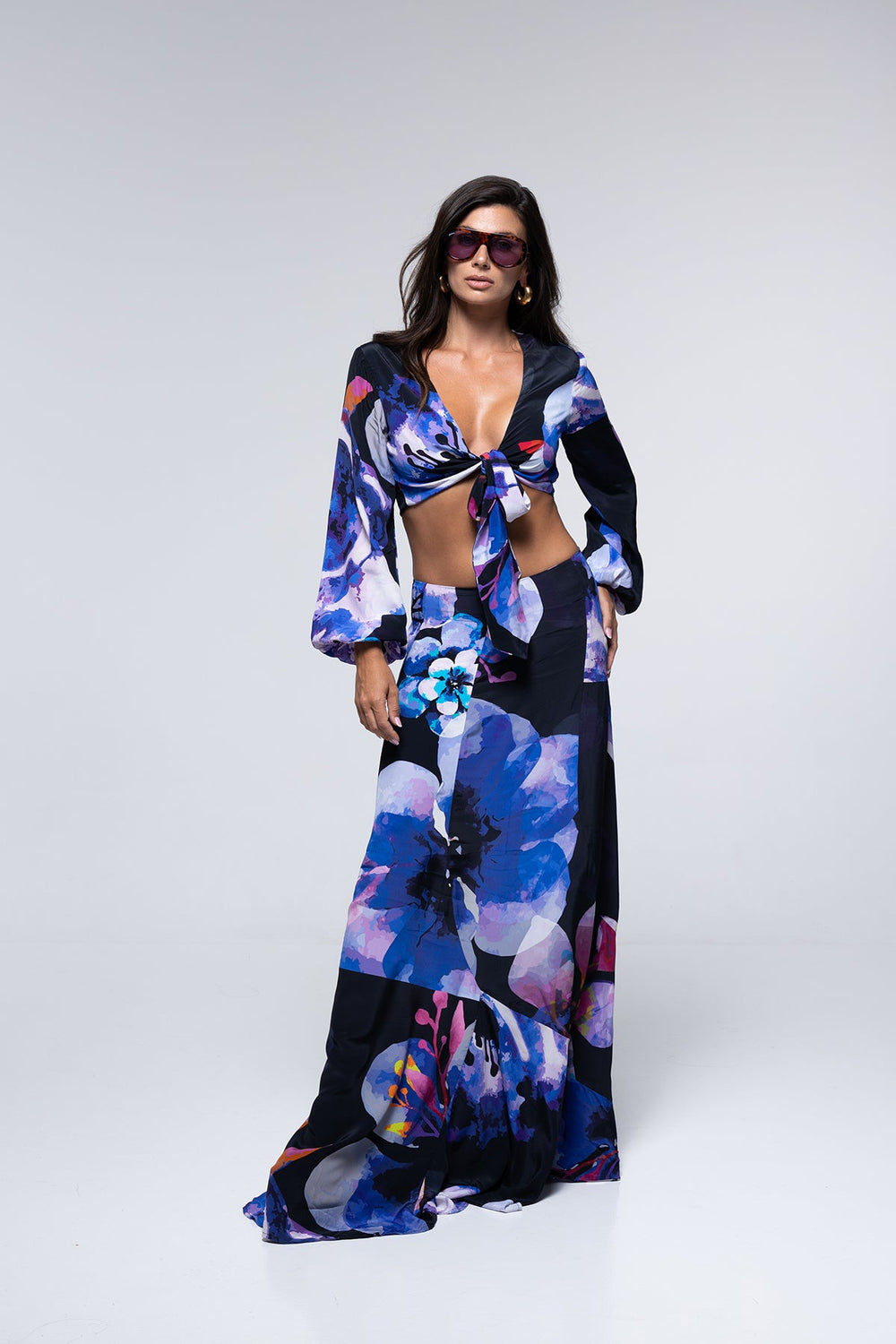 Lou long Skirt Mystic