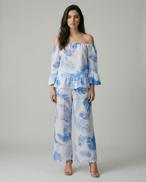 Bolero El Scollo Linen Top by Marina St Barth from Marina St Barth