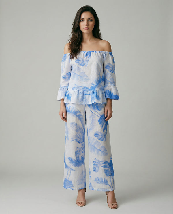 Bolero El Scollo Linen Top by Marina St Barth from Marina St Barth