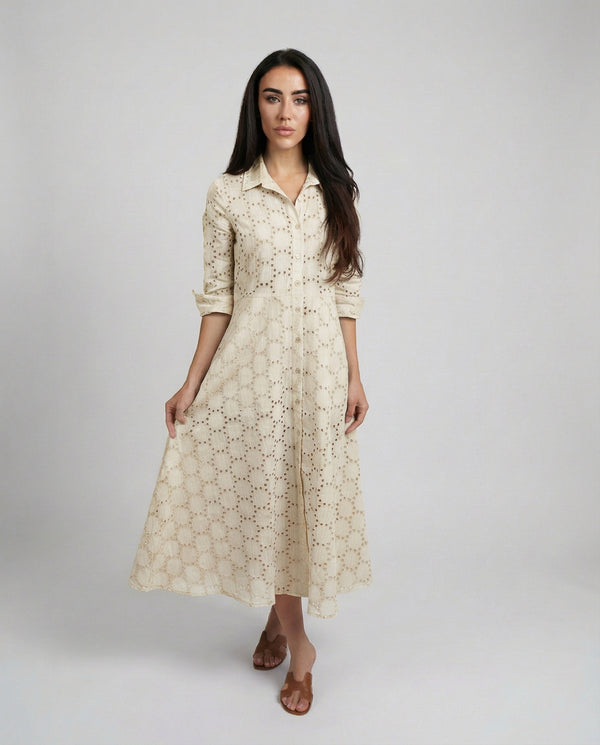 Shirt Dress Midi Antibes by Marina St Barth from Marina St Barth