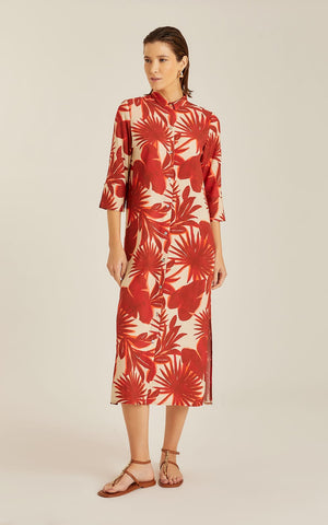Lenny Button-Up Shirt Dress W Slit by Lenny Niemeyer from Marina St Barth