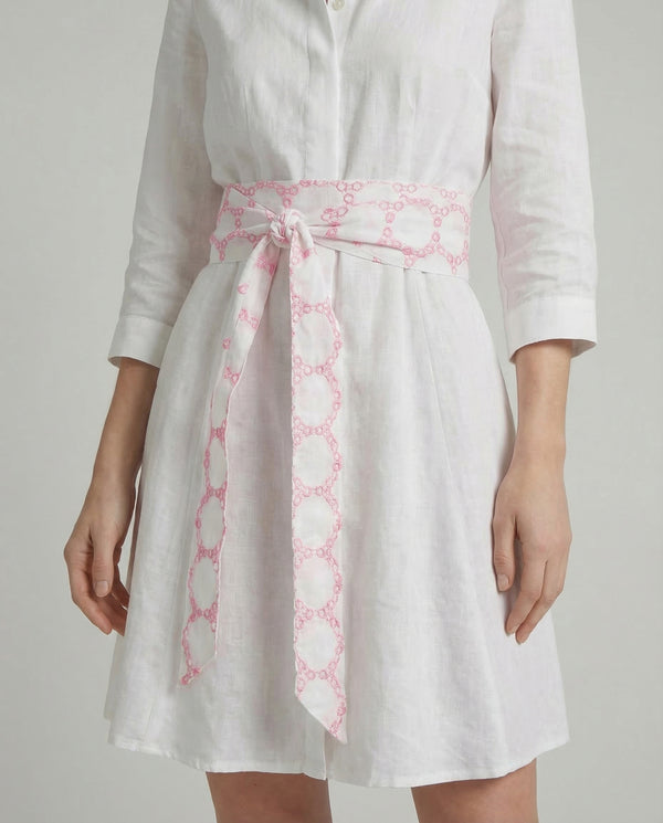 Eyelet Linen Belt by Marina St Barth from Marina St Barth