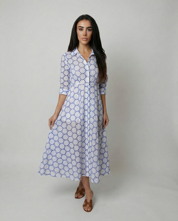 Shirt Dress Midi Antibes by Marina St Barth from Marina St Barth