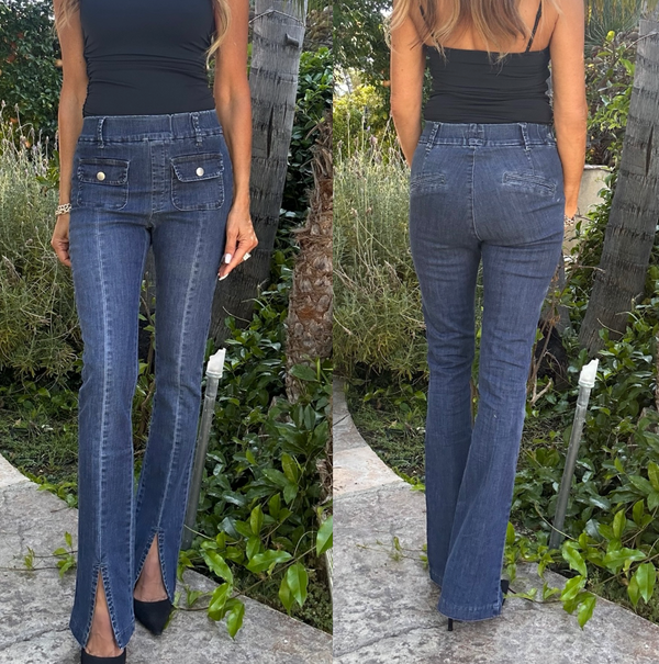 Bevy Flog Adele Denim by Bevy Flog from Marina St Barth