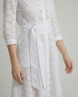 Eyelet Linen Belt by Marina St Barth from Marina St Barth