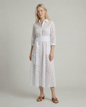 Eyelet Linen Belt by Marina St Barth from Marina St Barth