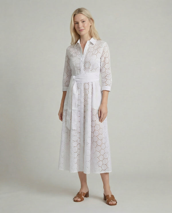 Eyelet Linen Belt by Marina St Barth from Marina St Barth