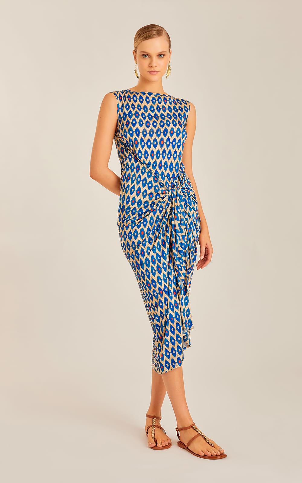 Lenny Boatneck Pareo Tie Cover Up by Lenny Niemeyer from Marina St Barth