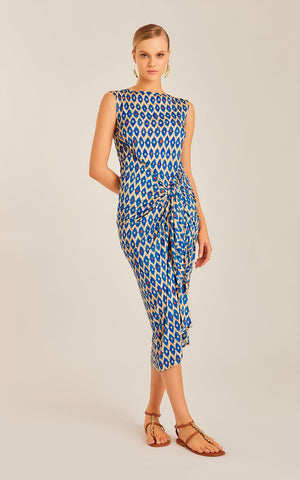 Lenny Boatneck Pareo Tie Cover Up by Lenny Niemeyer from Marina St Barth