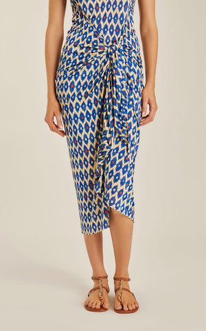 Lenny Boatneck Pareo Tie Cover Up by Lenny Niemeyer from Marina St Barth