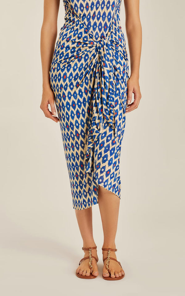 Lenny Boatneck Pareo Tie Cover Up by Lenny Niemeyer from Marina St Barth