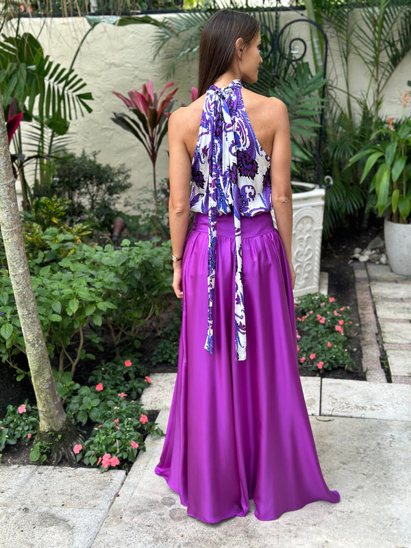 Oud Kenza Skirt Silk by Oud Paris from Marina St Barth