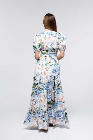 Alisa Skirt French Riviera by Marlea from Marina St Barth
