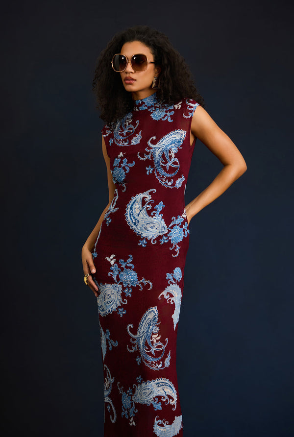 Hemant & Nandita Hiba Long Dress by Hemant & Nandita from Marina St Barth