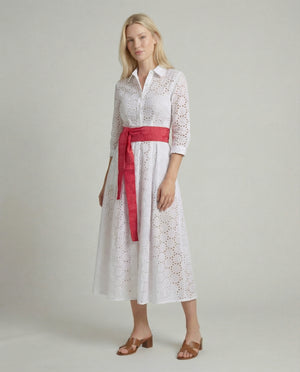 Eyelet Linen Belt by Marina St Barth from Marina St Barth